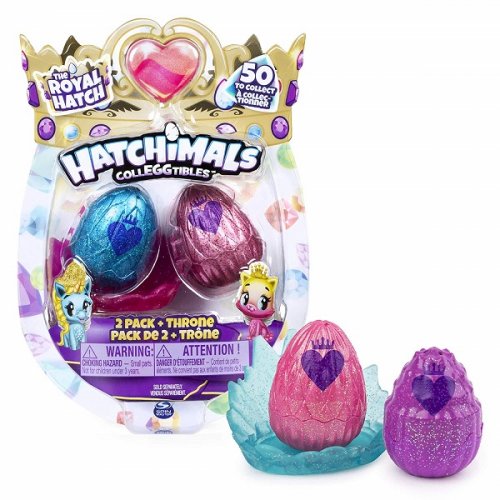 Hatchimals Набор из двух коллекционных фигурок "Волшебное королевство" 2 яйца