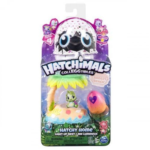 Игровой набор Hatchimals домик-гнездо со светом побережье